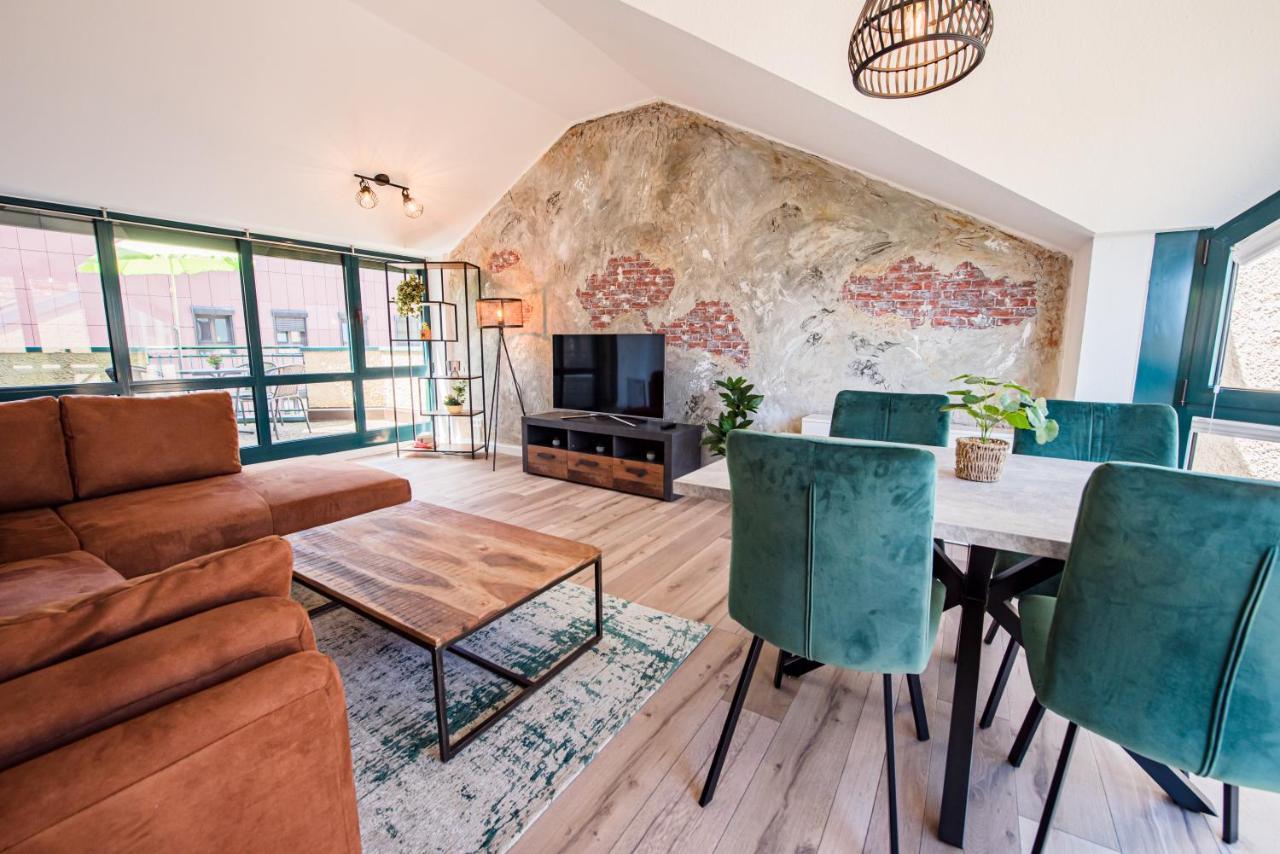 Industrie Stil Apartment Unweit Vom See Losheim Exterior foto