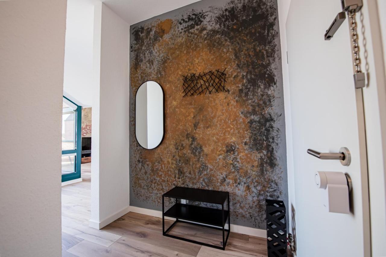 Industrie Stil Apartment Unweit Vom See Losheim Exterior foto