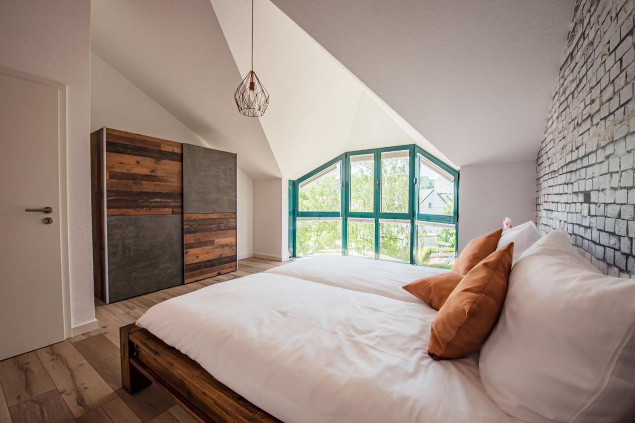 Industrie Stil Apartment Unweit Vom See Losheim Exterior foto